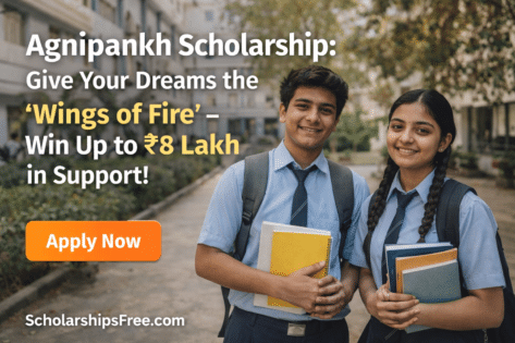 Agnipankh Scholarship: Give Your Dreams the ‘Wings of Fire’ – Win Up to ₹8 Lakh in Support! Agnipankh Scholarship Apply Online