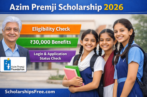 Azim Premji Scholarship 2026: Eligibility, ₹30,000 Benefits, Login & Azim Premji Scholarship Status Check