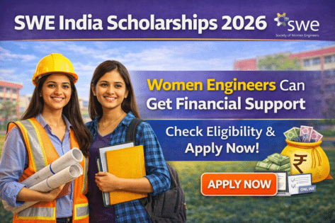 SWE India Scholarships 2026: Apply Online, Eligibility, Amount & Complete Guide