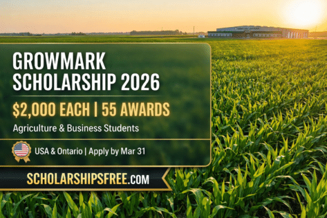 GROWMARK Foundation Scholarship 2026 — $2,000 Each, 55 Awards | Eligibility, Deadline & Apply Guide