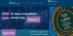 IET India Scholarship Award 2026