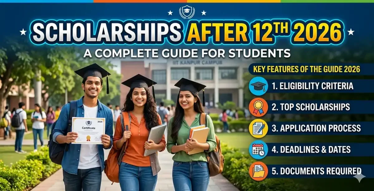Scholarships After 12th 2026: A Complete Guide for Students Scholarships After 12th 2026