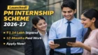 Young Indian professionals reviewing PM Internship Scheme 2026–27 details about stipend, eligibility, and paid work opportunities.
